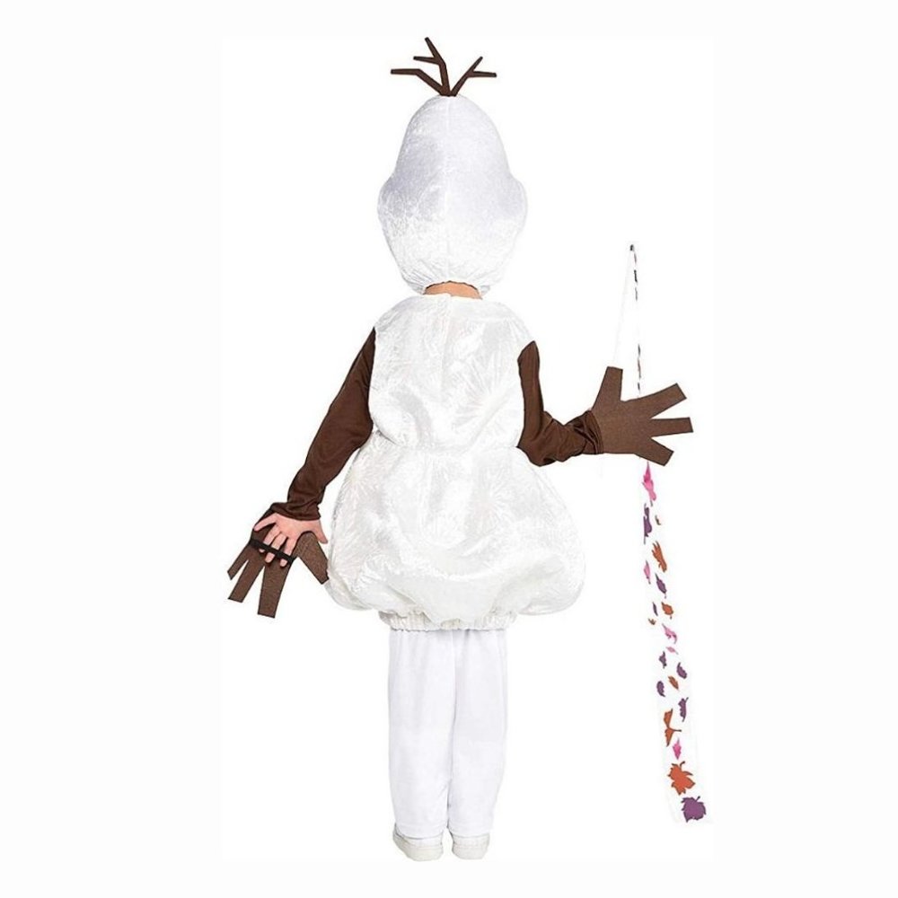 Disney Frozen II Olaf snowman Halloween costume toddler size 3-4 new in package - Picture 2 of 8